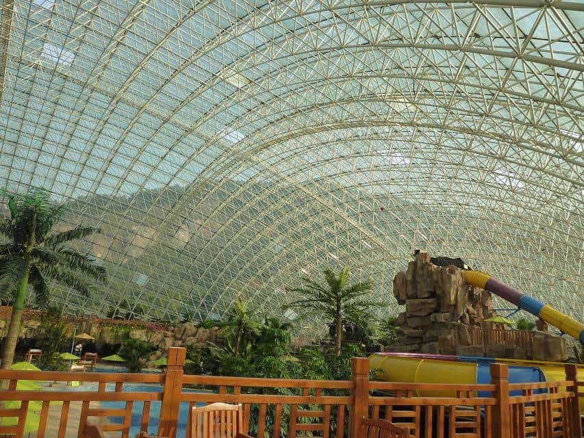 沅江游乐场网架